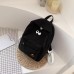 Tas Ransel Korean Style Casual Trendy Backpack Sekolah Two Eye Terbaru 